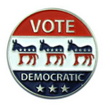 Vote Democratic Pin